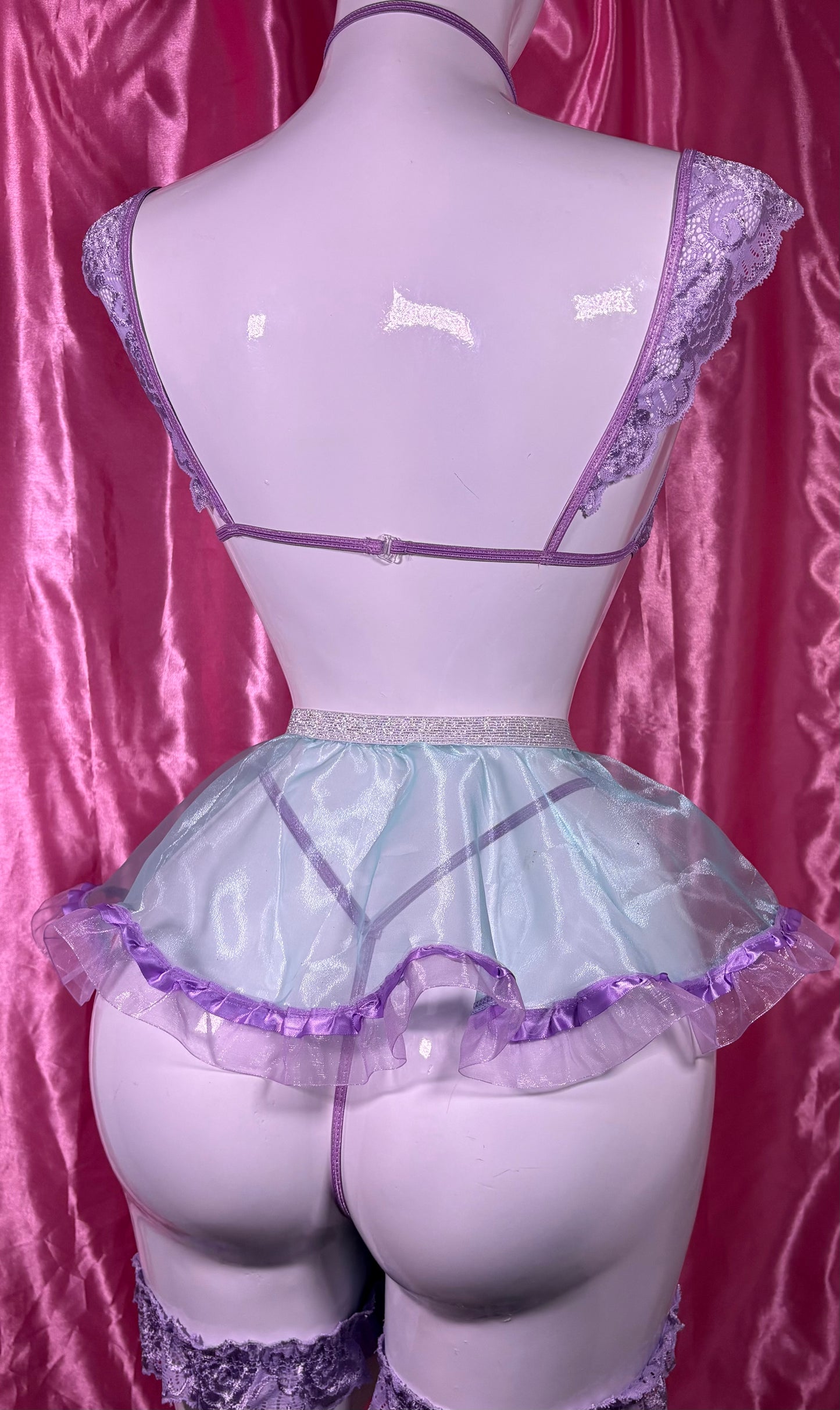 🧜♀️ Set "Ariel": Fantasía de Encaje y Tul