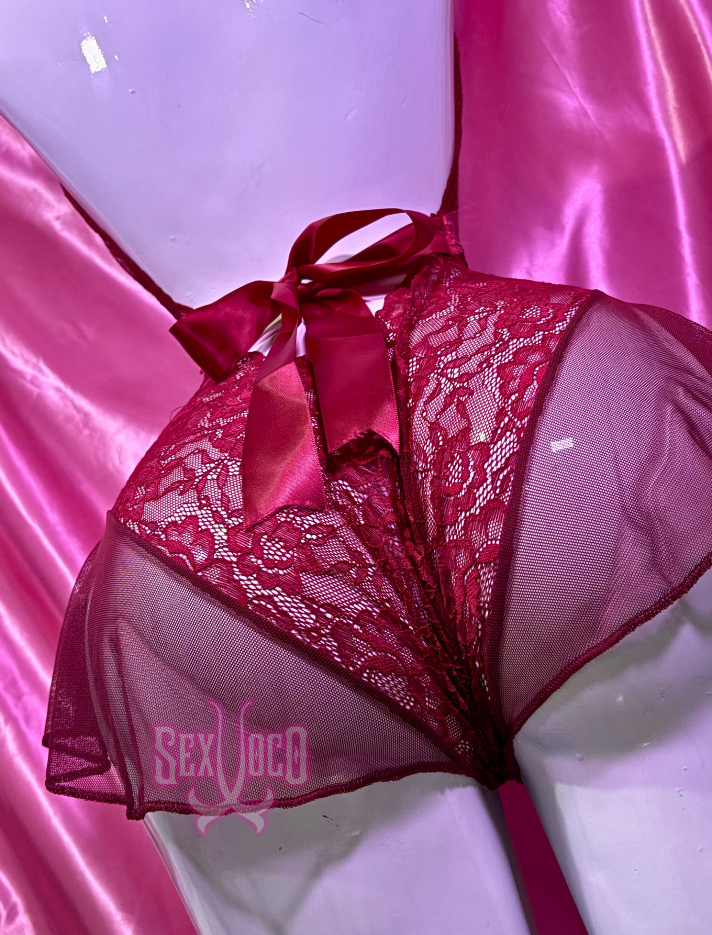💞 BODY "SCARLET SEDUCTION": ELEGANCIA Y PASIÓN PROVOCATIVA