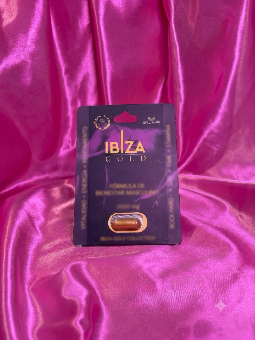Cápsula de Vitalidad Masculina – Ibiza Gold