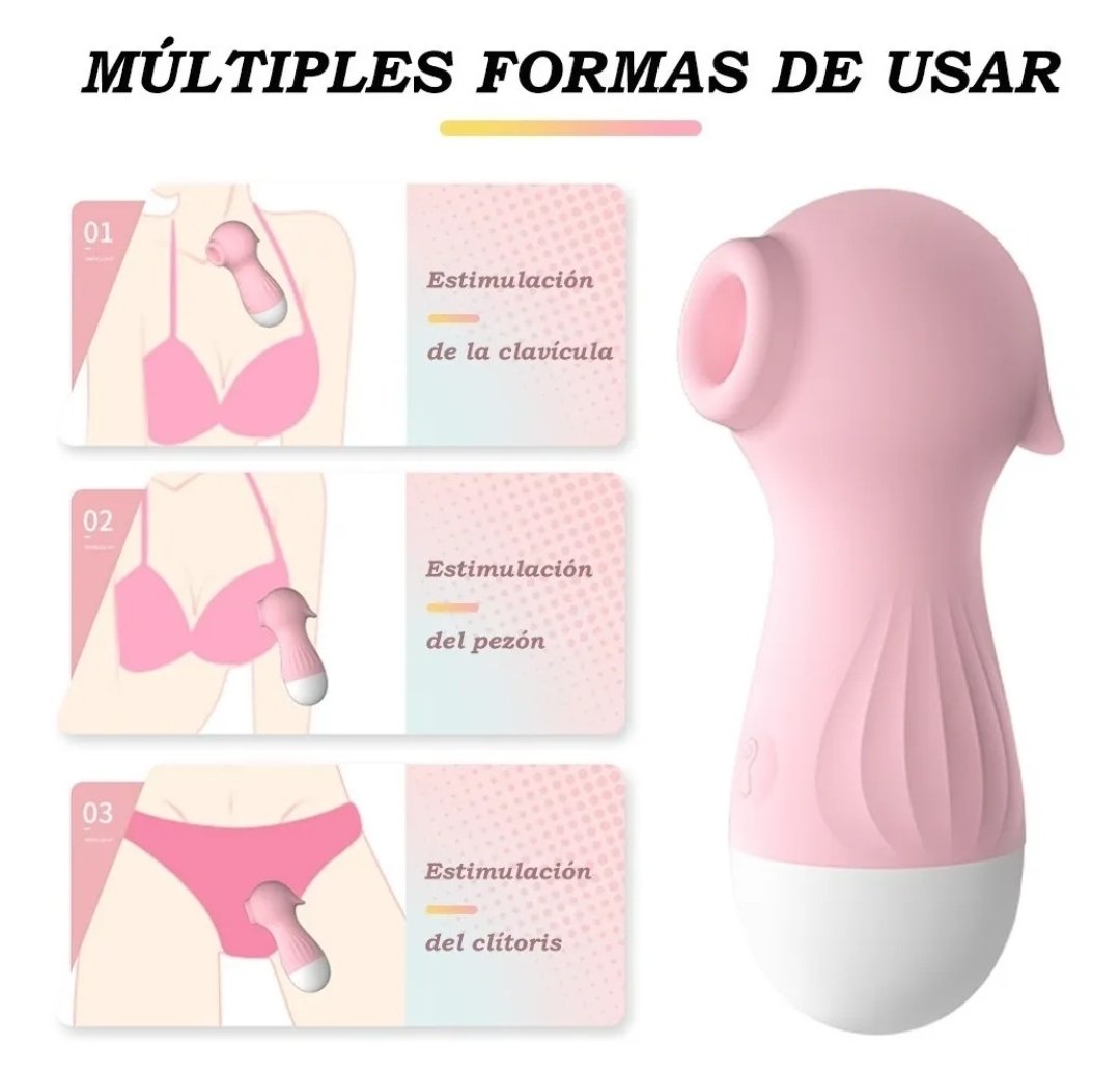 Succionador "Cloud Puff" – Placer por Ondas de Aire ☁️👅