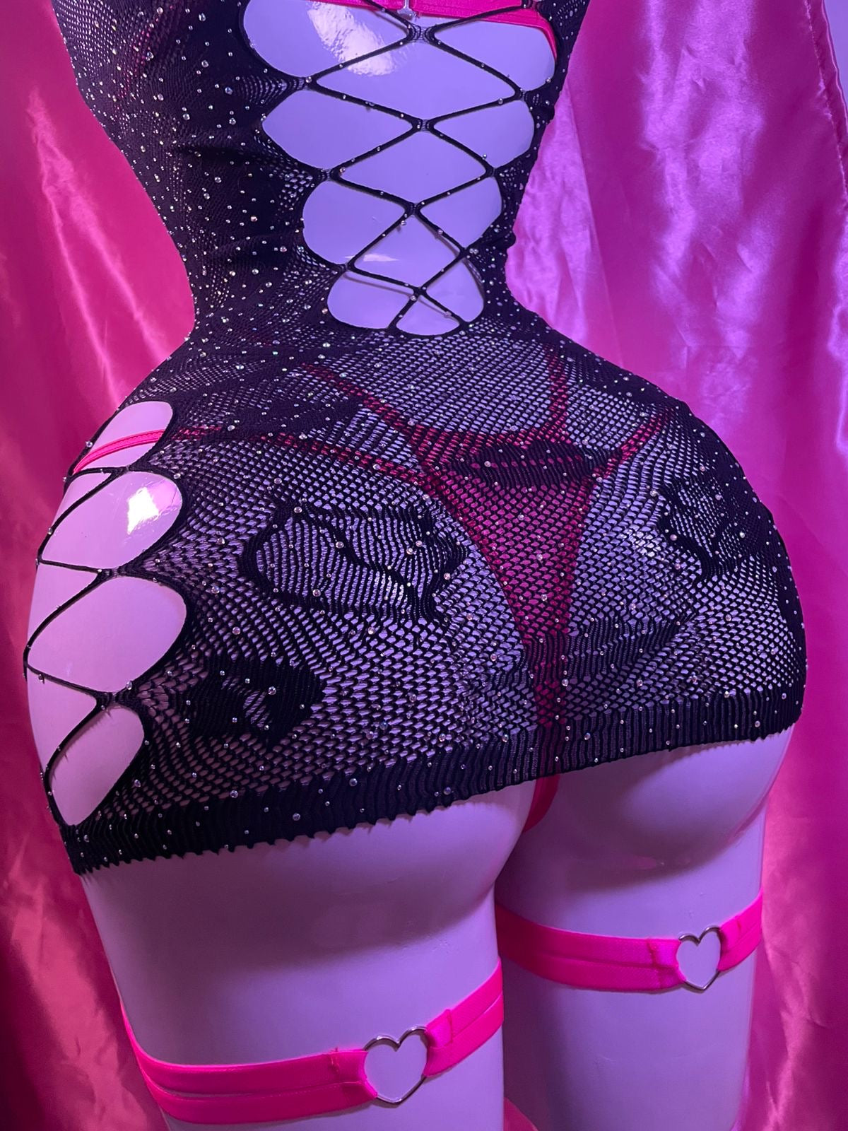 Conjunto "Xoco Party" – Brillo, Red y Pasión 💎❤️🔥