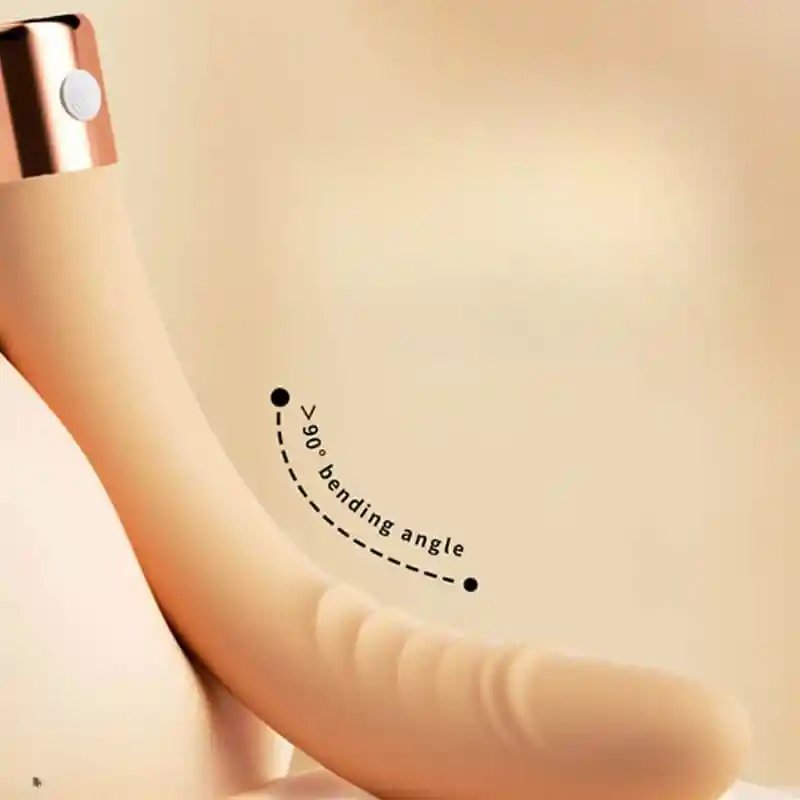 🍌 Soft Realism: Vibrador Ultra Flexible y Texturizado