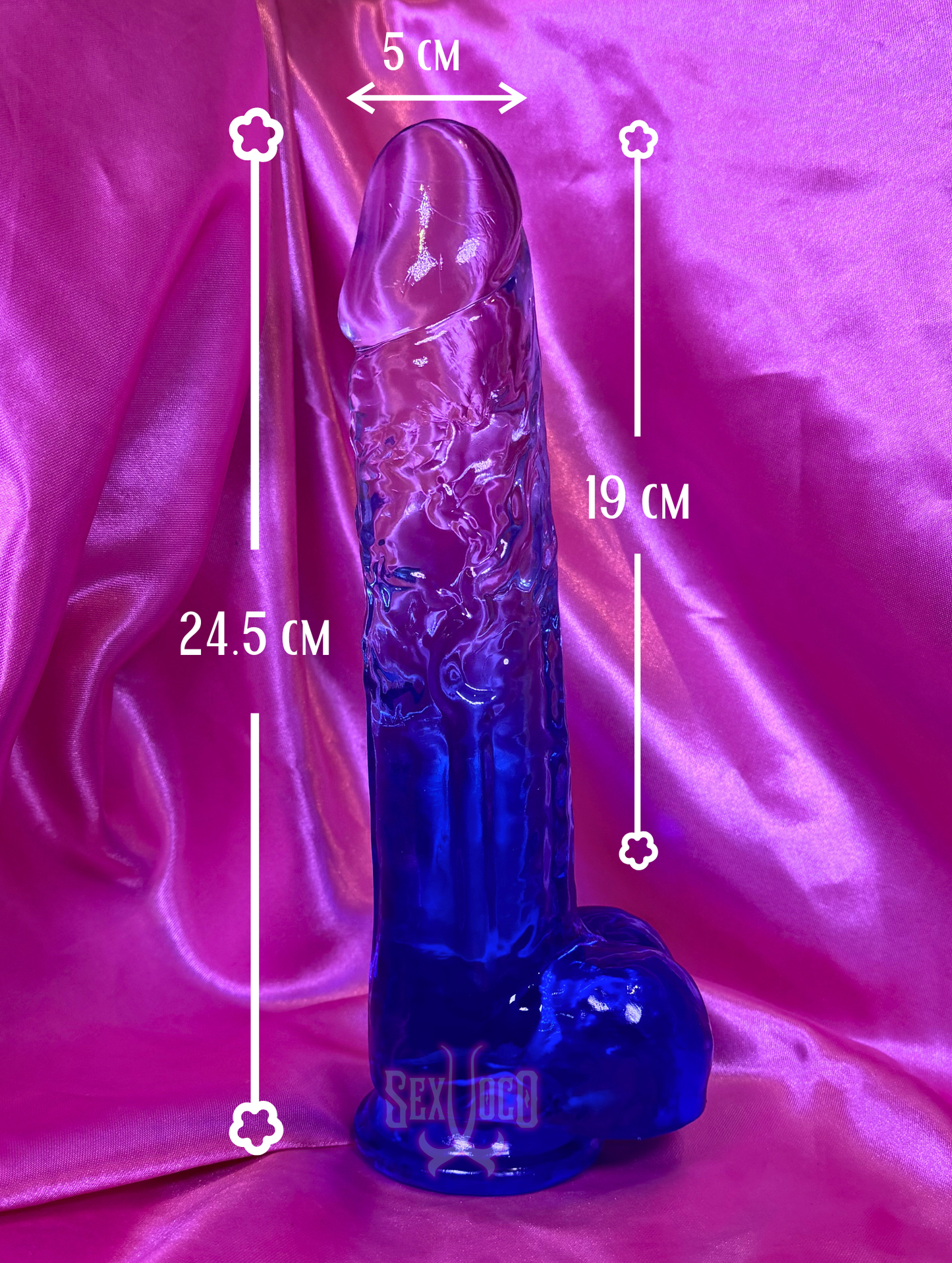 Dildo bicolor grande