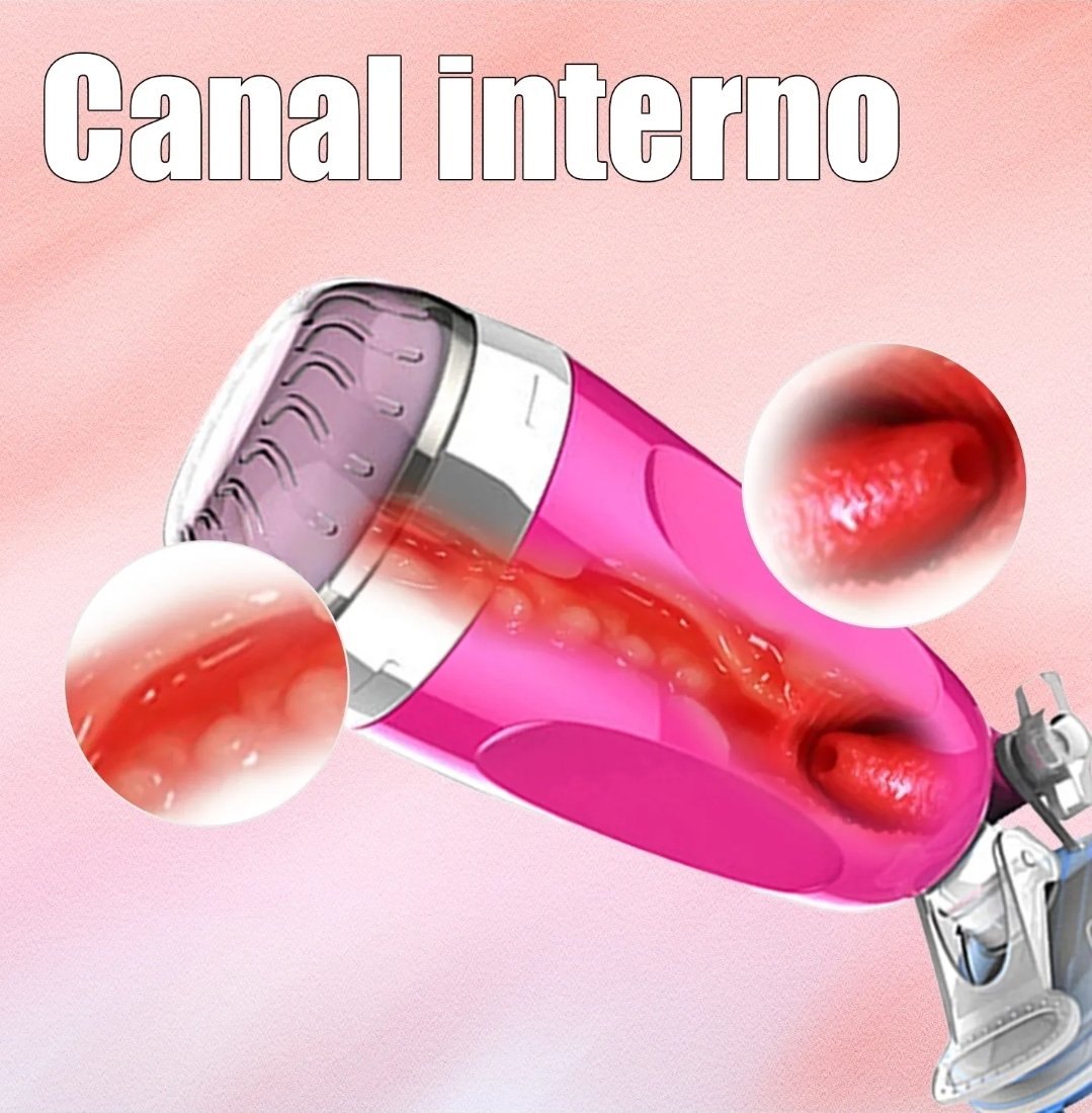 💥 Máster de Placer: Masturbador Automático con Succión Extrema