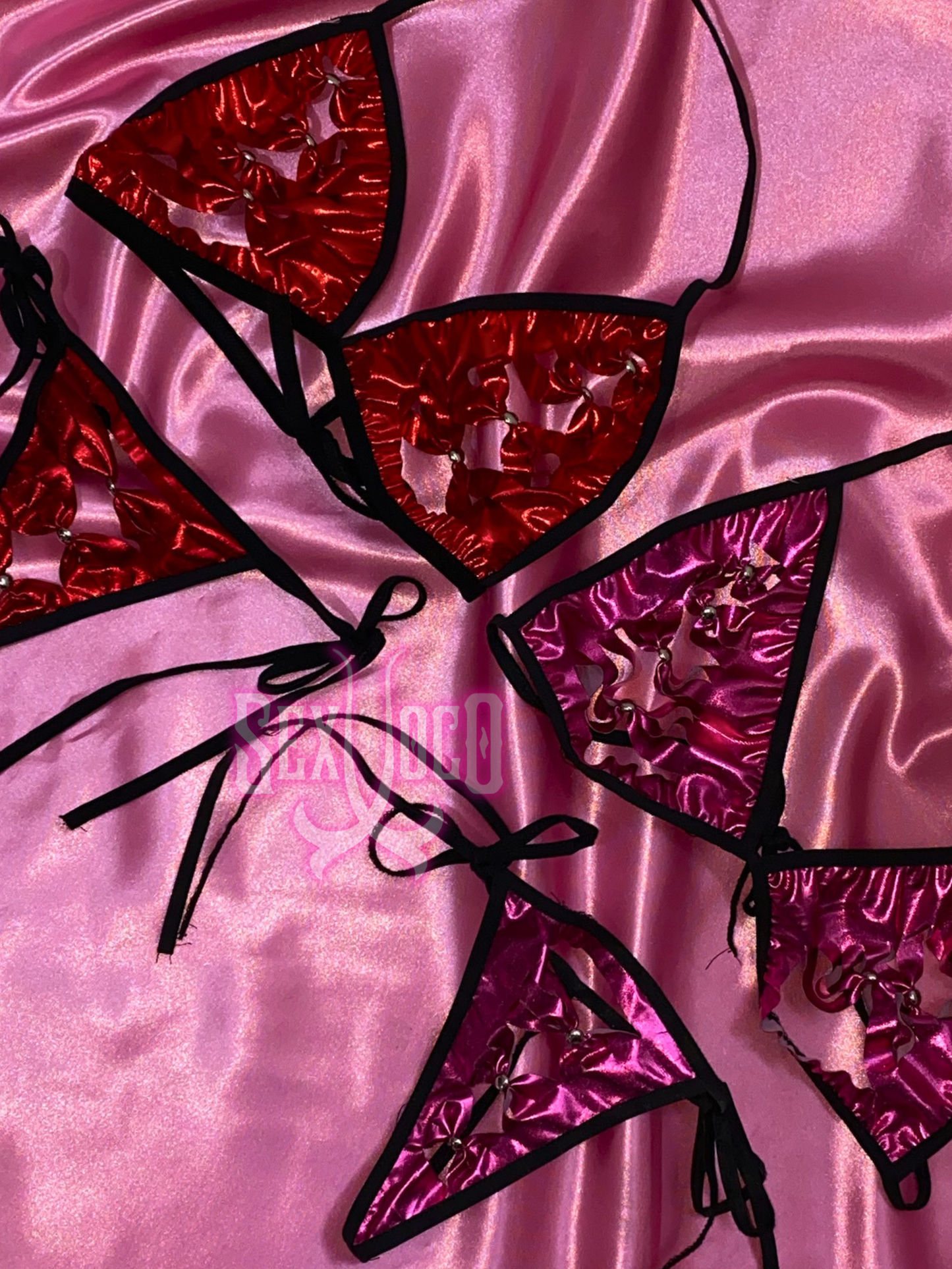 💞 SET "ELECTRIC GALAXY": SENSUALIDAD METÁLICA Y ATREVIDA