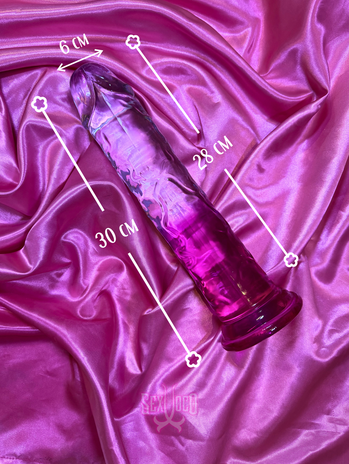 Dildo bicolor extra grande