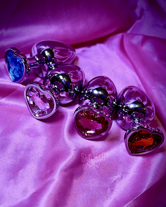 Anal Plug de Lujo Heart Jewel Tallan M
