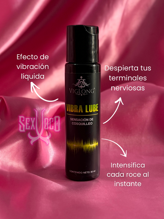 Vibra Lube Viglong – Sensación de Cosquilleo y Vibración ⚡🌊