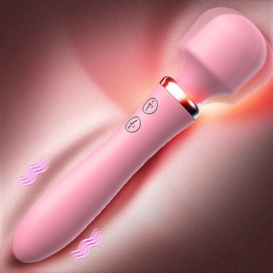 Vibrador "Double Delight" 2 en 1 – Estilo Micrófono 🎤💖
