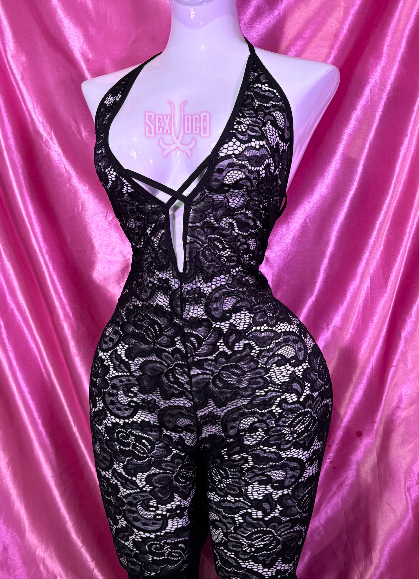 💞 ENTERIZO "MIDNIGHT LACE": SENSUALIDAD TOTAL Y ATREVIDA