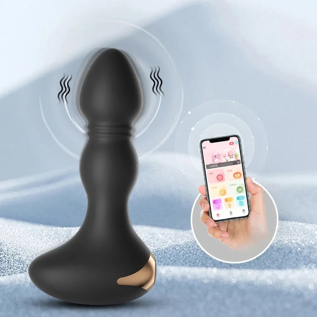🖤 Smart Silk Plug: Vibración y Control Total en tu Celular