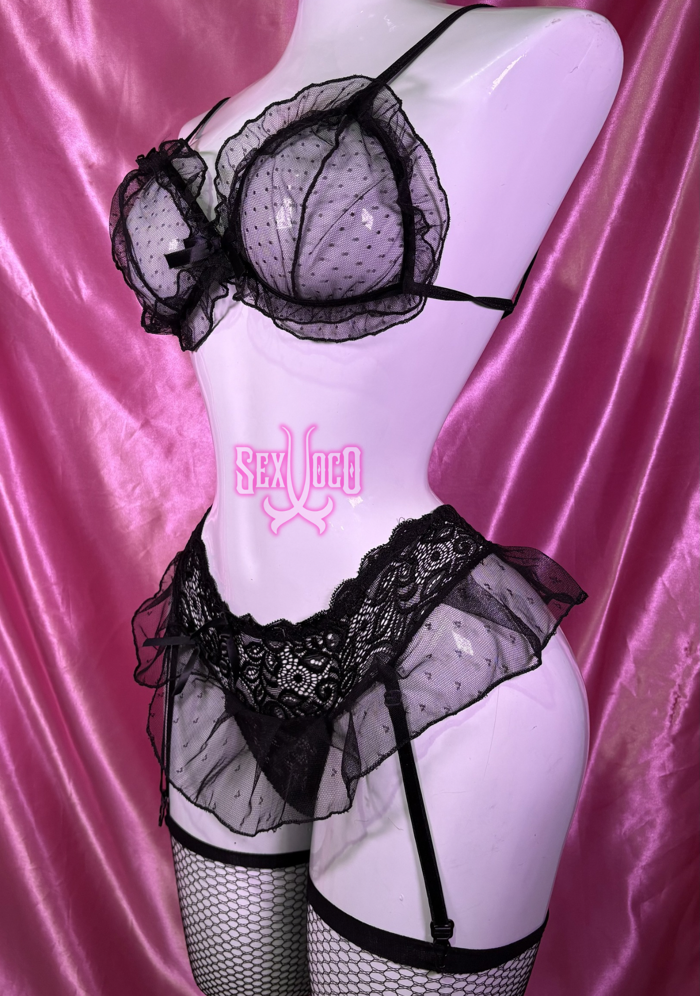 💞 SET "BABY DOTS": COQUETERÍA Y SEDUCCIÓN IRRESISTIBLE
