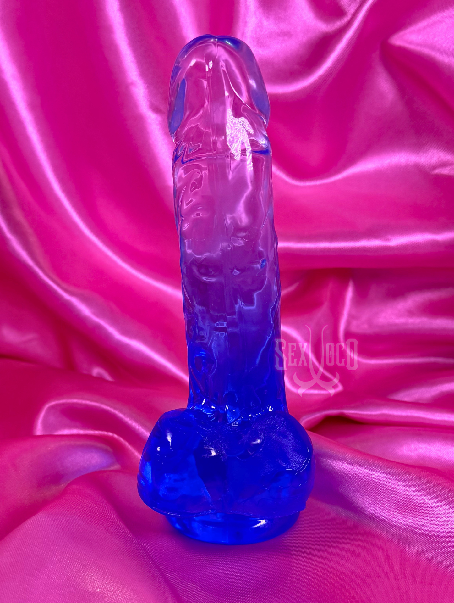 🍆 Dildo Traslúcido Premium con Ventosa (17 cm)