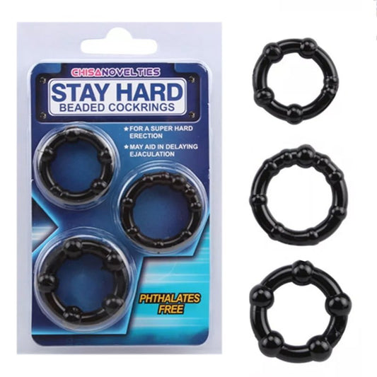⛓️ KIT DE ANILLOS "STAY HARD": POTENCIA Y TEXTURA