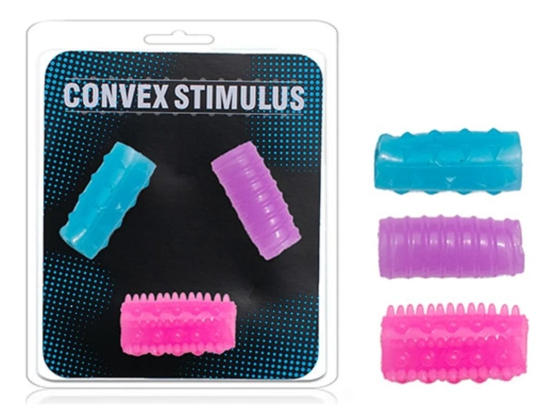 🔘 Kit Convex Stimulus: El Trío Dinámico de Texturas