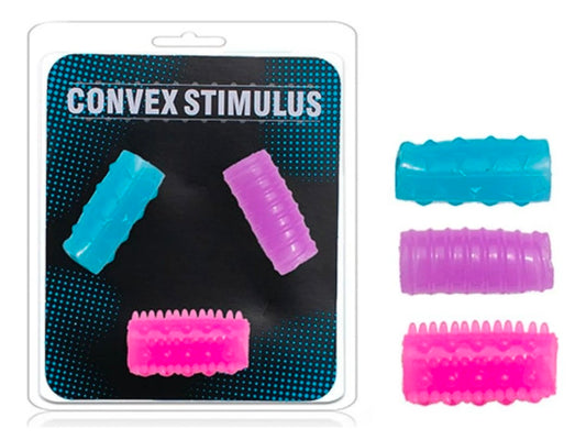 🔘 Kit Convex Stimulus: El Trío Dinámico de Texturas