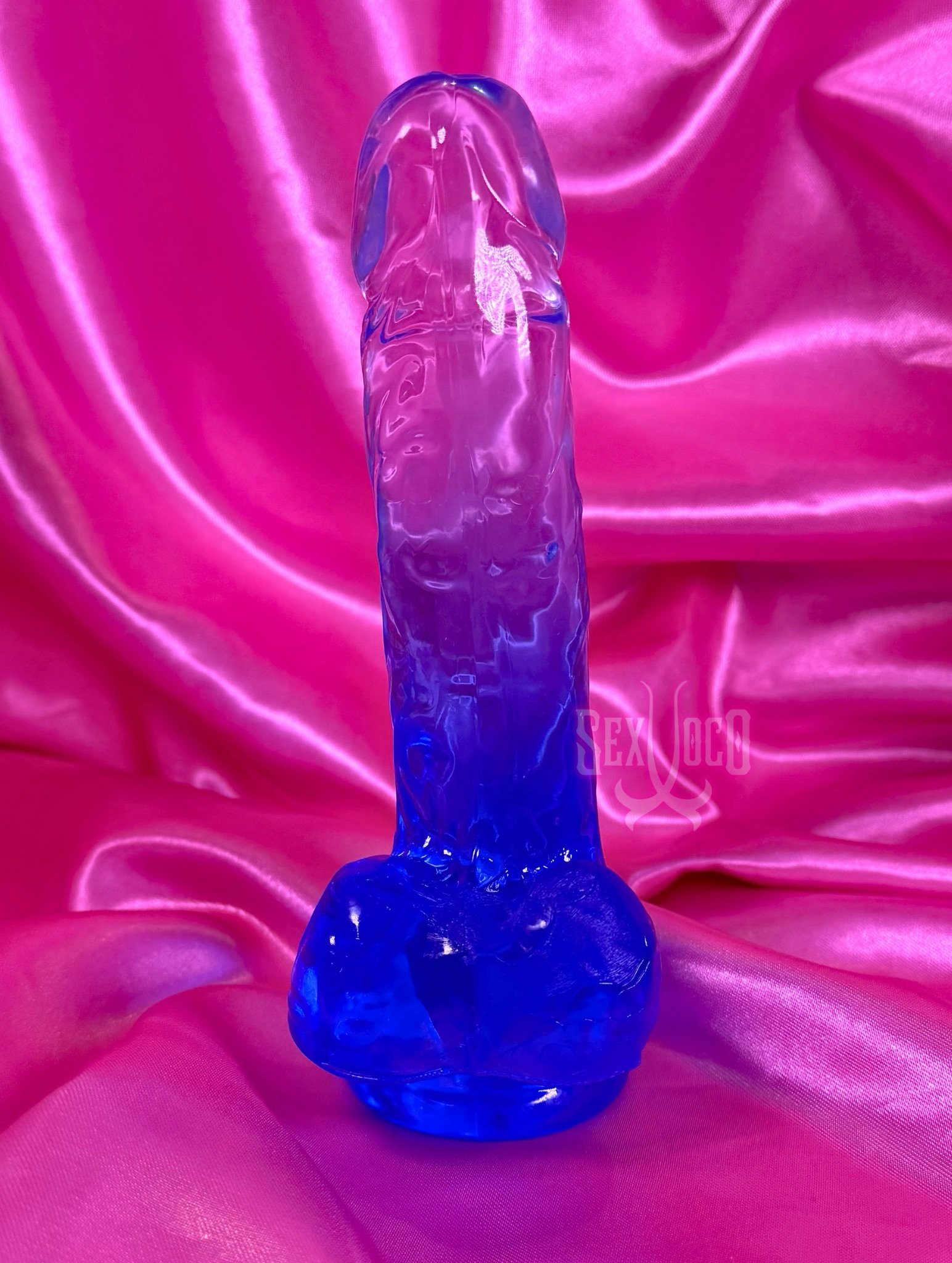 🍆 Dildo Traslúcido Premium con Ventosa (17 cm) - Imagen 2