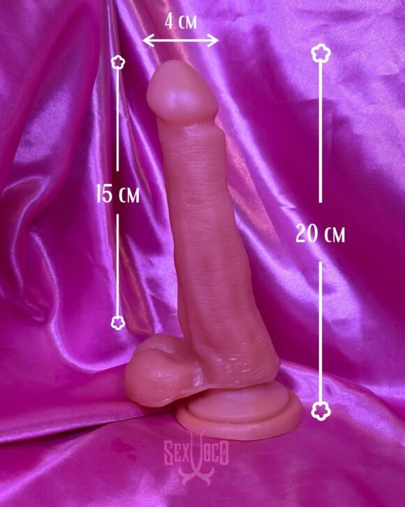 Dildo con testículos