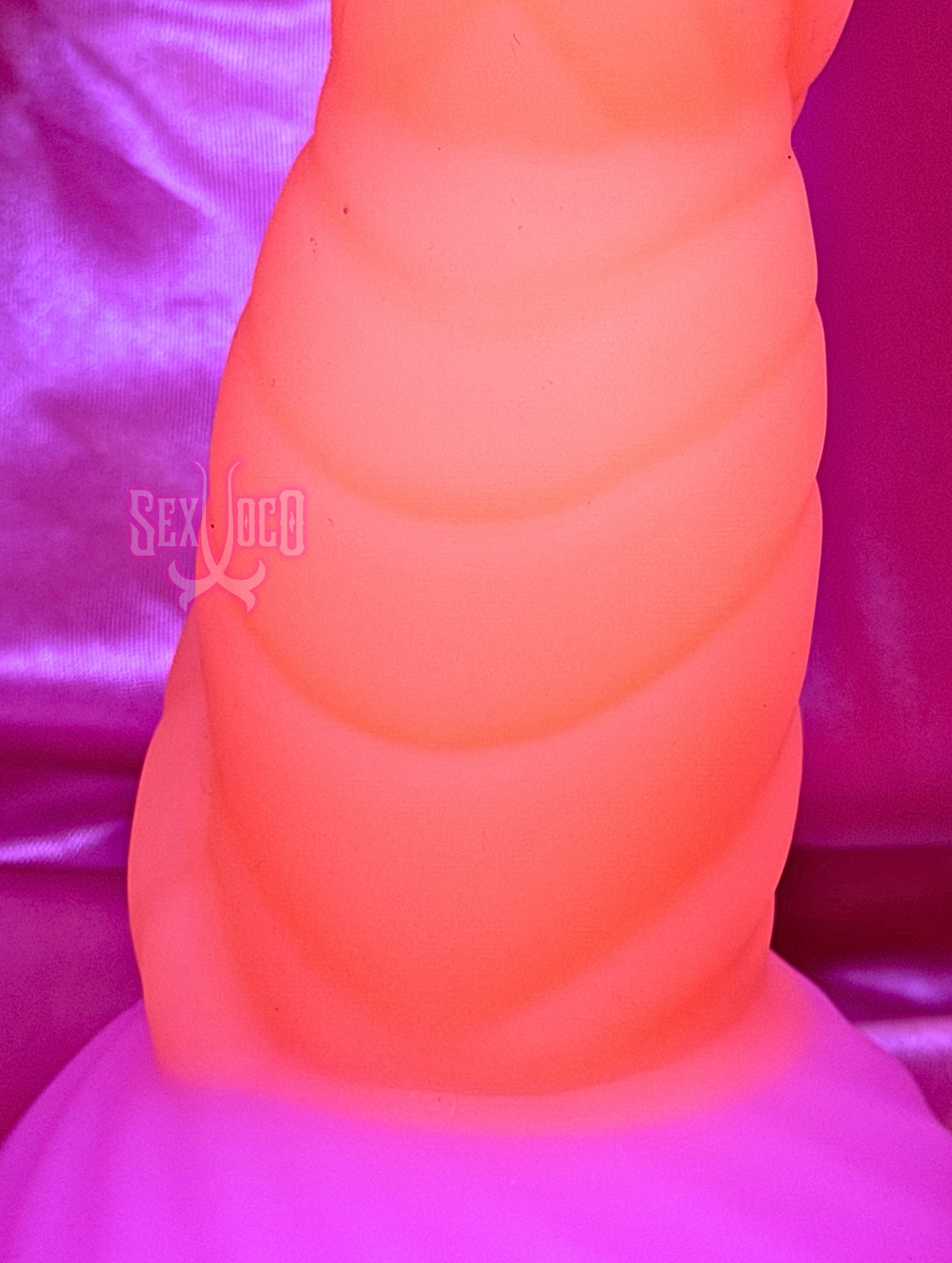 Dildo Espiral de Silicone 25 cm – Textura Retorcida | Sex Xoco - Imagen 8