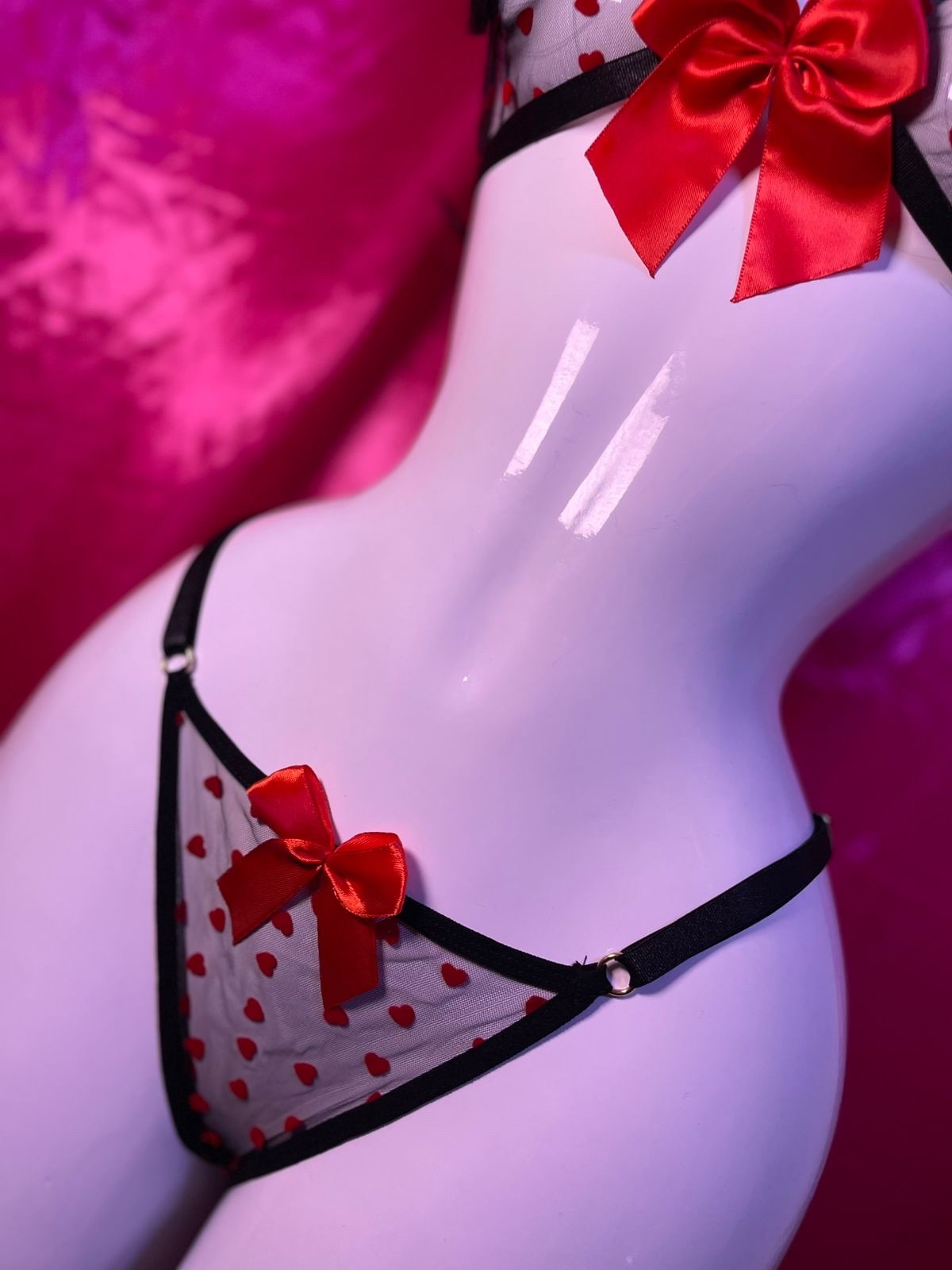 CONJUNTO "SWEET SEDUCTION" CON CADENAS DE MENSAJE - Imagen 4