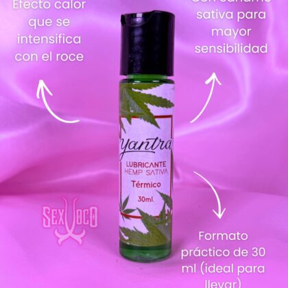 Lubricante Térmico Yantra: Hemp Sativa – Calor Sensorial