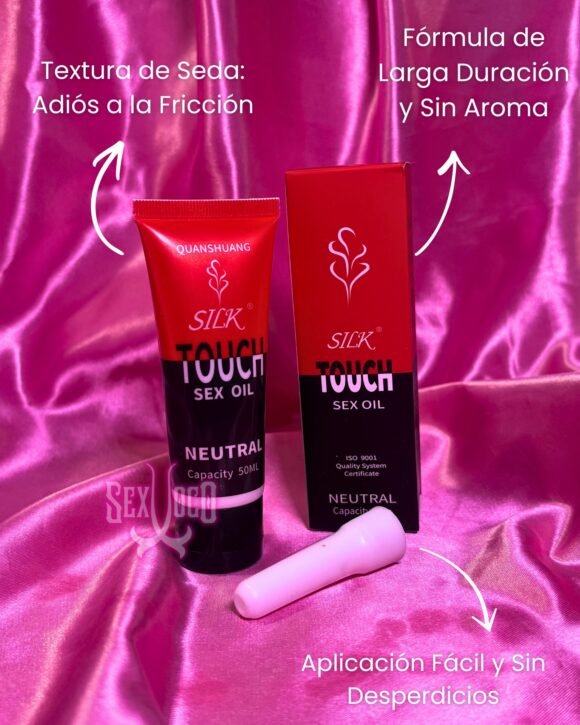 Silk Touch Sex Oil: Suavidad y Confort Total