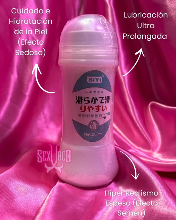 Lubricante Premium SiYi Efecto Semen (200 ml)