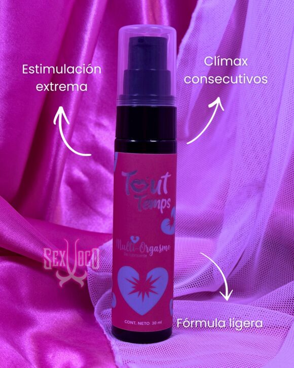 Multi-Orgasme – Gel Lubricante Tout Temps 30 ml | Clímax consecutivos