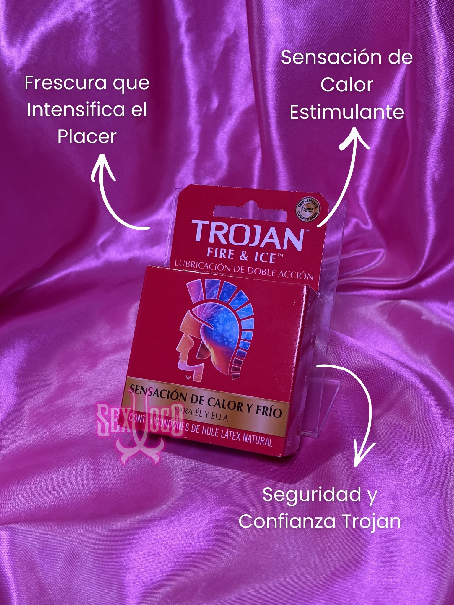 🔥❄️ Trojan Fire & Ice: Una Explosión de Sensaciones en Pareja ✨🛡️