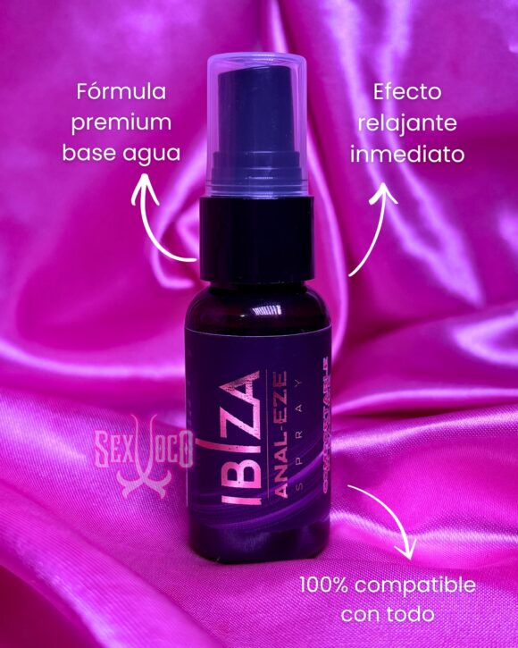 Spray Relajante "Ibiza Anal-Eze": Confort y Exploración sin Límites