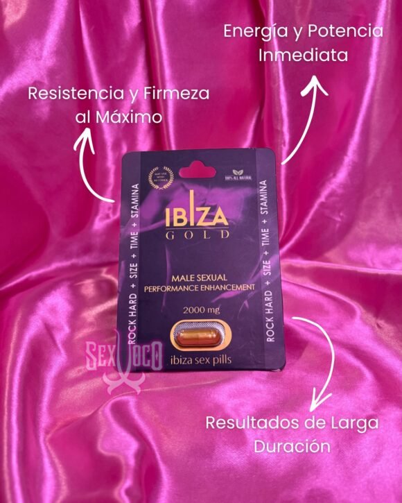 Cápsula de Vitalidad Masculina – Ibiza Gold