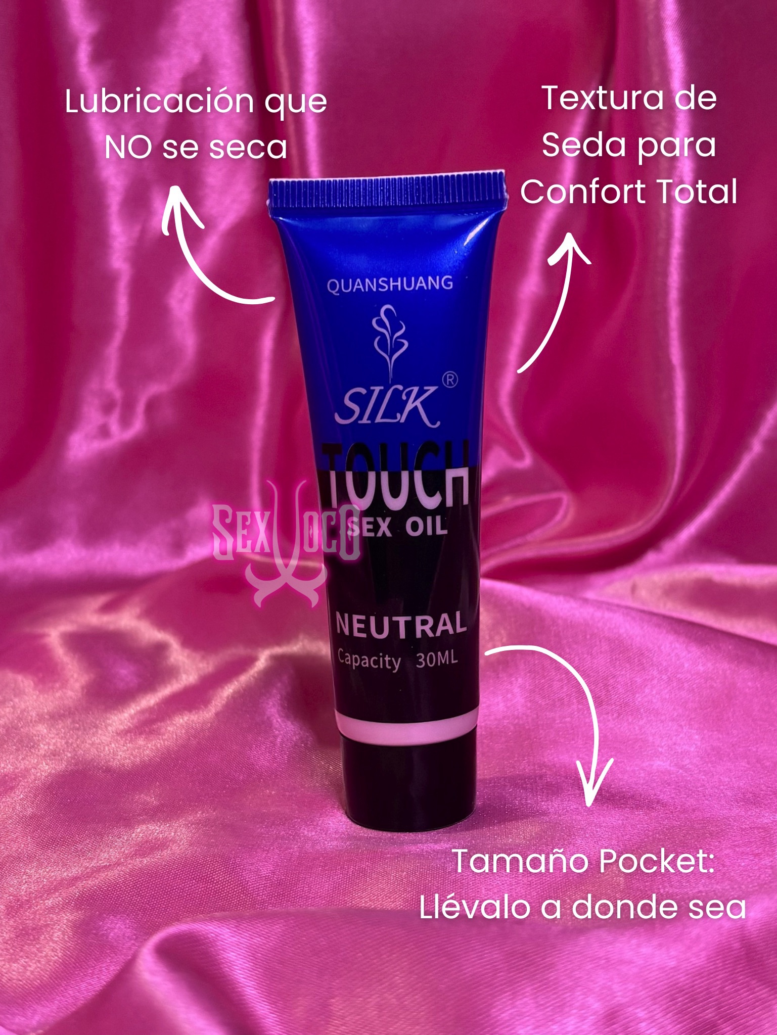 Silk Touch Neutral – Aceite de Seda Premium (30ml)