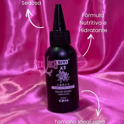 Lubricante SiYi X9 – Sensibilizante y Relajante Anal (50ml) 🖤🍑