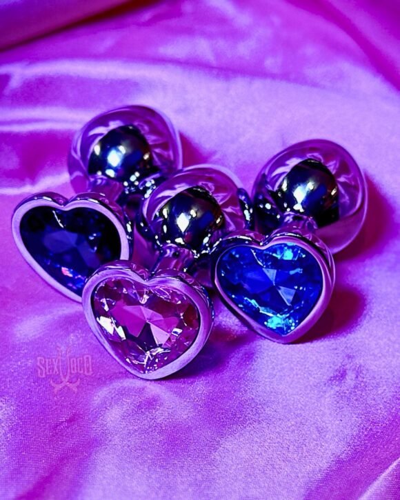 Anal Plug de Lujo Heart Jewel Talla M
