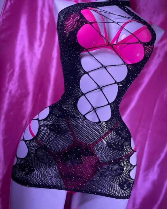 Conjunto "Xoco Party" – Brillo, Red y Pasión 💎❤️🔥