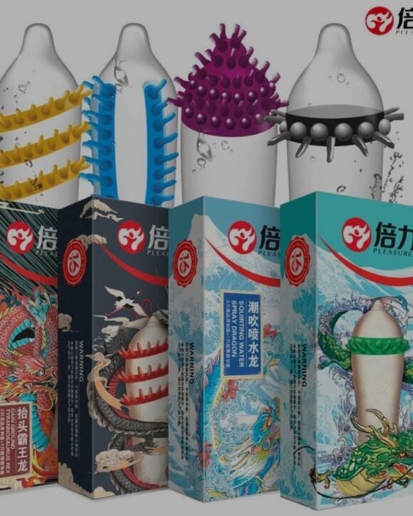Condones Ultra-Texturizados Pleasure More – Máxima Estimulación (2 pz por caja)