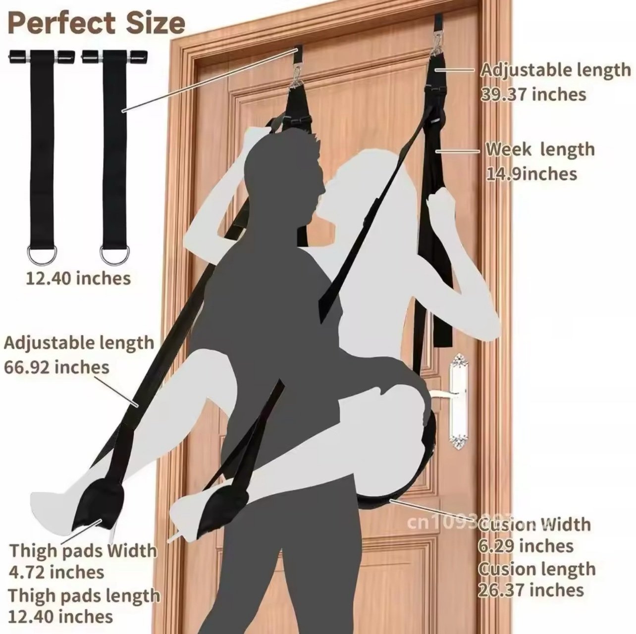 Columpio de Puerta "Air Passion" – Placer en Suspensión - Imagen 4