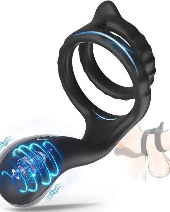 🖤 ANILLO VIBRADOR ELITE: RESISTENCIA Y PLACER TOTAL