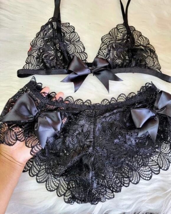 CONJUNTO COQUETTE DARK 🖤✨