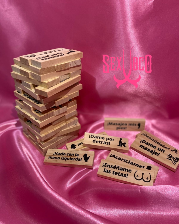 Jenga Hot: La Torre del Placer – ¡El juego donde todos ganan!