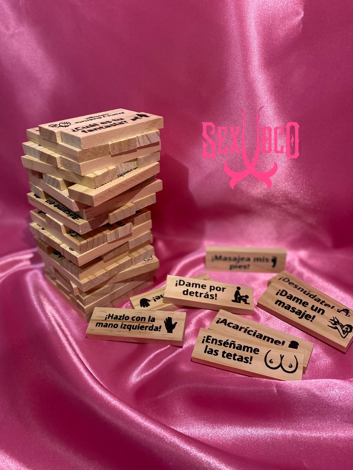 Jenga Hot: La Torre del Placer – ¡El juego donde todos ganan!
