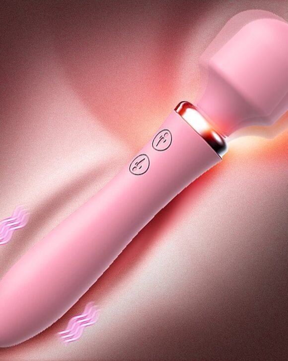 Vibrador "Double Delight" 2 en 1 – Estilo Micrófono 🎤💖