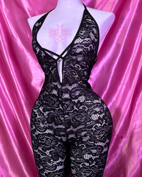 💞 ENTERIZO "MIDNIGHT LACE": SENSUALIDAD TOTAL Y ATREVIDA