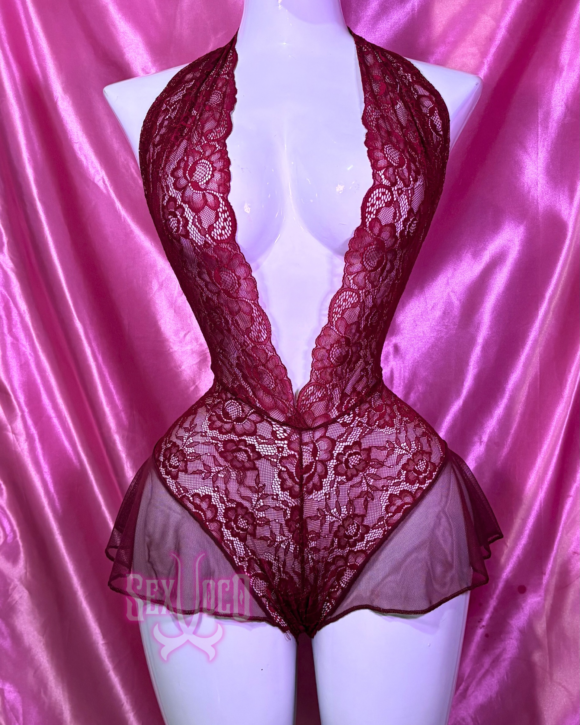 💞 BODY "SCARLET SEDUCTION": ELEGANCIA Y PASIÓN PROVOCATIVA