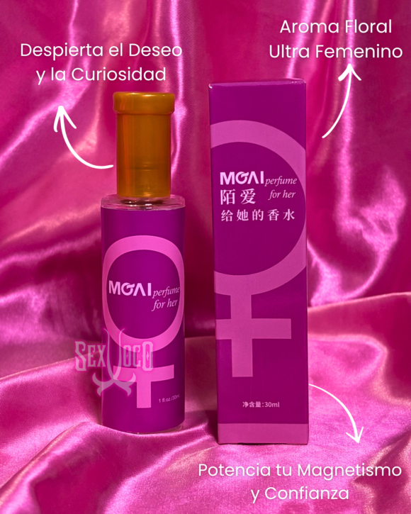 🌸 Perfume de Feromonas MGAL for Her: Aura Irresistible ✨💖