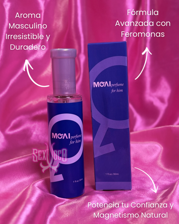 🌀 Perfume de Feromonas MGAL for Him: Atracción Alfa ⚡🌌