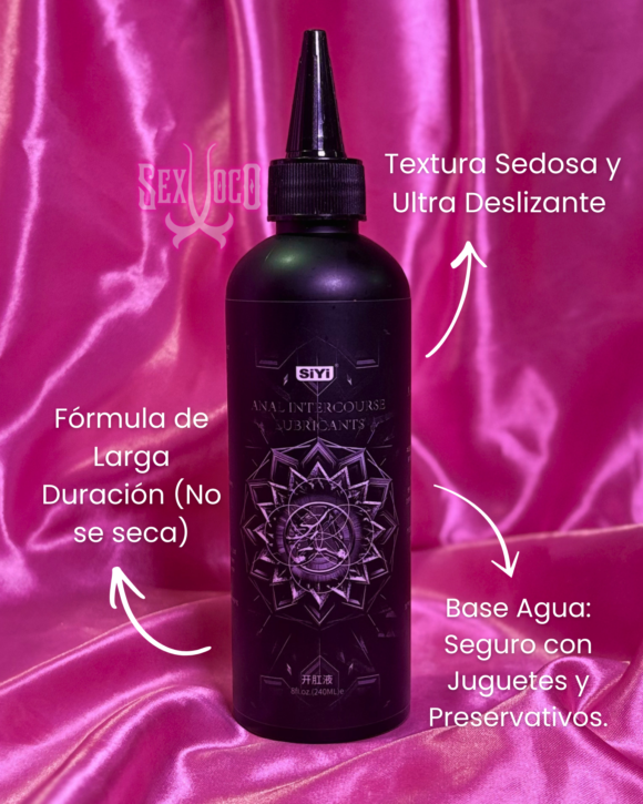 🖤 Lubricante SiYi Dark Premium: Deslizamiento Sin Límites 🌪️✨