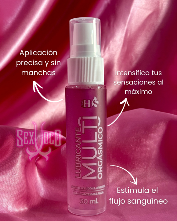 Lubricante Multiorgasmico HS – Sensibilidad sin Límites