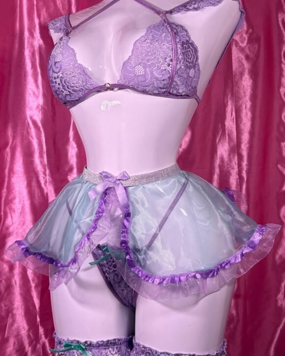 Set "Ariel": Fantasía de Encaje y Tul