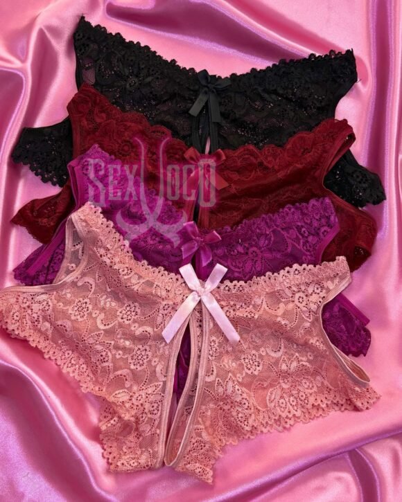 CACHETERA "LACE SURPRISE" - PASIÓN ABIERTA